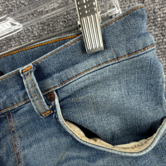 Nudie Jeans Men Denim Jeans 31x32 Tight Terry Steel Navy Stretch ACTL 31X31 - Picture 15 of 16